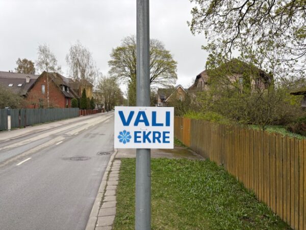 "Vali EKRE" bip-plaadil silt