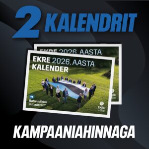EKRE seinakalender 2026/ komplektis 2 tk